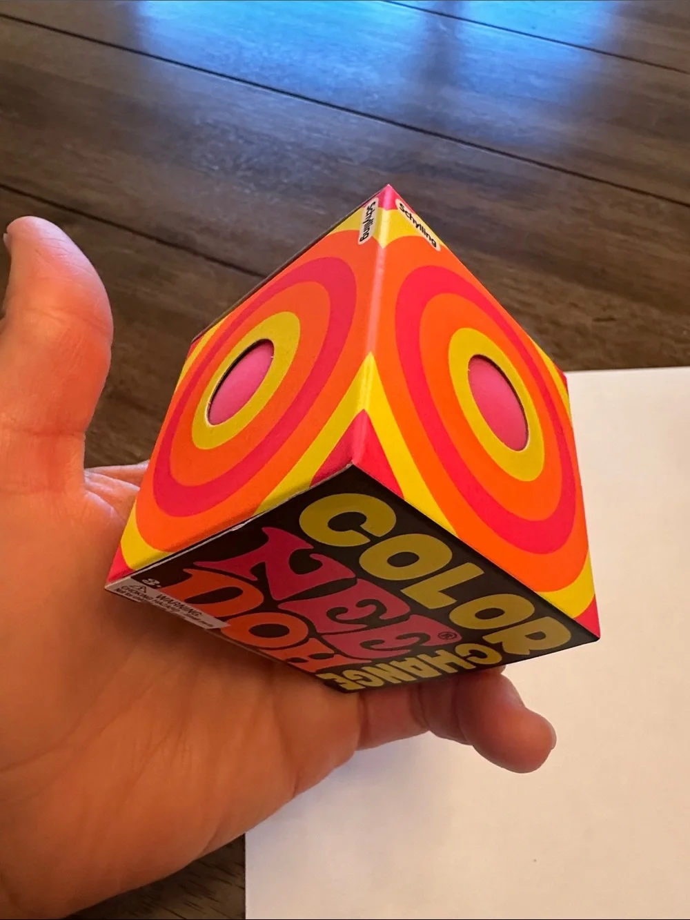 Nee Doh Color Change Stress Ball Toy - Multicolor Pink